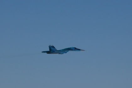 Япония показала сопровождение российского Су-34