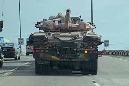 Т-90 заметили в США