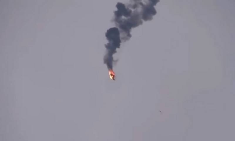 Турецкие прокси сбили сирийский военный вертолет в Идлибе