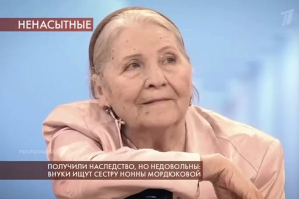 Сестра Нонны Мордюковой перестала общаться с внуками, которые пытаются отнять у нее квартиру