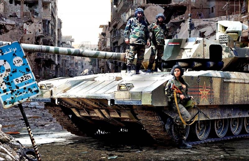Почему никаких Т-14 «Армата» в Сирии не было