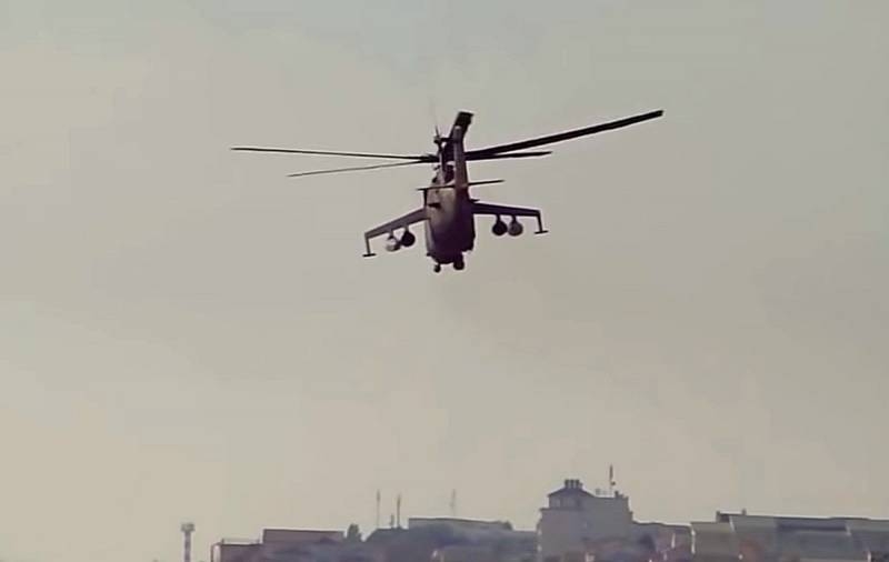 Турки сбили ударный вертолет Ми-35 в Ливии