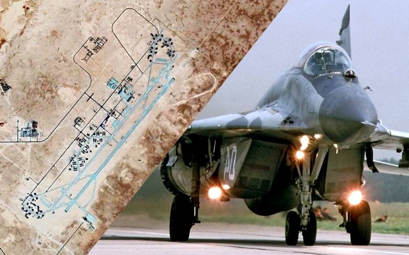 Истребитель МиГ-29 впервые заметили в Ливии