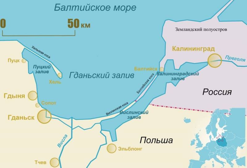 Польские СМИ: Россия намерена сорвать строительство канала через Балтийскую косу