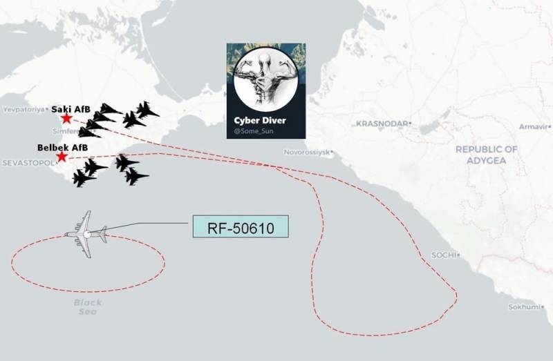ВКС России отработали массированный авианалёт на эсминец США в Черном море
