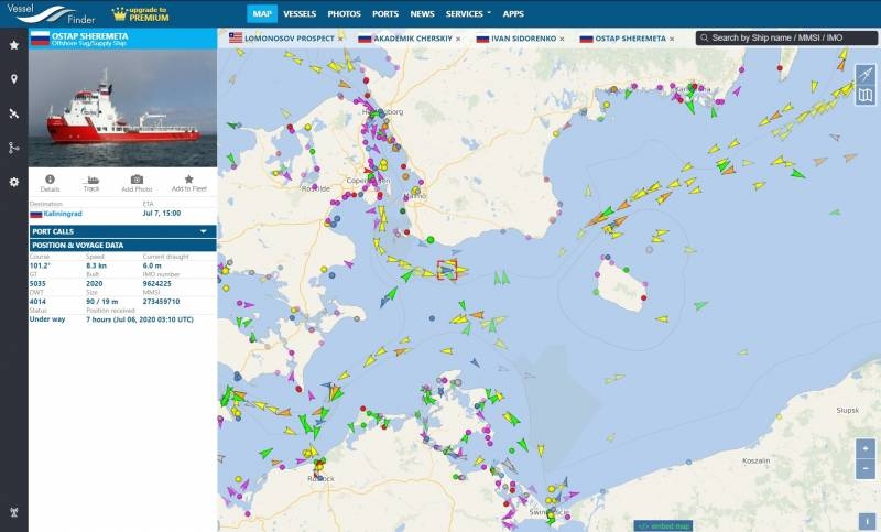 «Газпрому» удалось собрать целый флот возле «Северного потока-2»