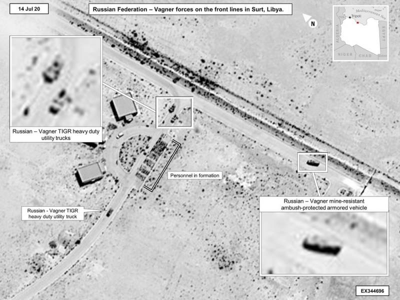 Пентагон показал снимки российской авиации в Ливии