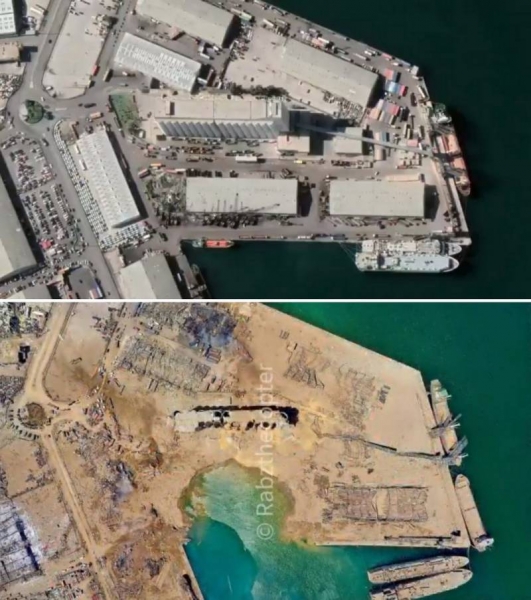 Чешские СМИ нашли «русский след» во взрыве, уничтожившем порт Бейрута