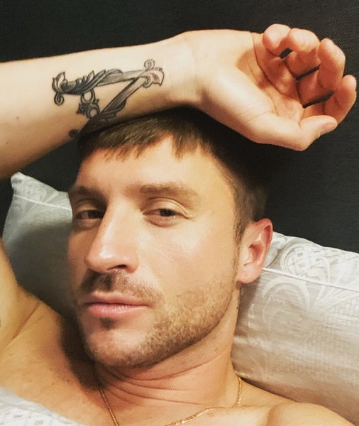 Сергей Лазарев сделал тату в честь дочери 