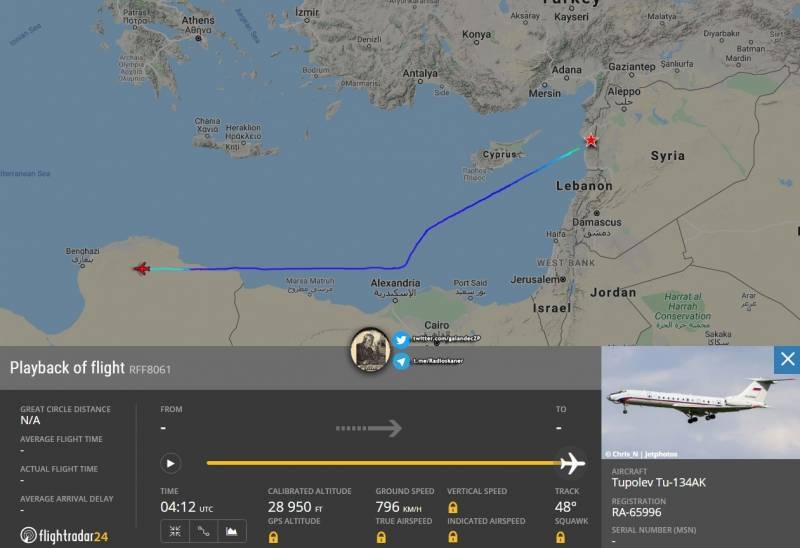 В обход Турции: в Ливию впервые прилетел российский Ан-124 «Руслан»