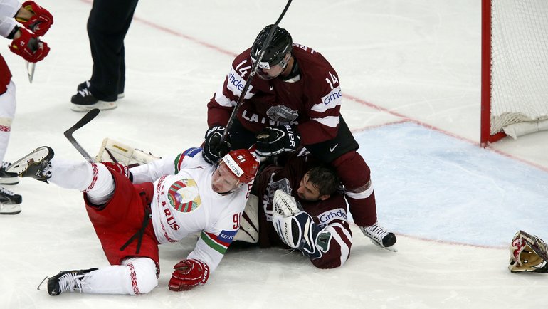 Латвия не хочет проводить чемпионат мира со страной, где правит Лукашенко