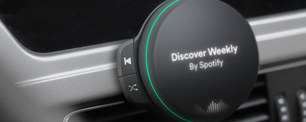 Spotify представила свой первый гаджет — это мини-плеер для автомобилей