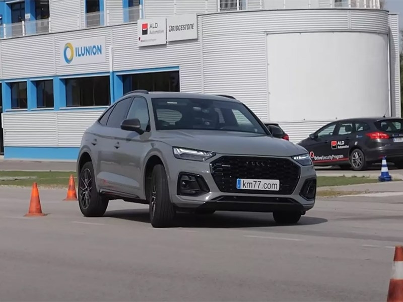 Audi Q5 идеально прошел «лосиный тест»