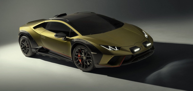 Lamborghini представила ''внедорожный'' Huracan. Видео