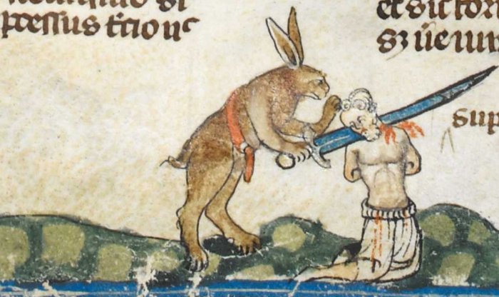 Откуда в средневековой английской литературе появился персонаж «кролик-убийца» 