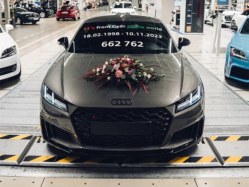 Audi TT уходит на покой 