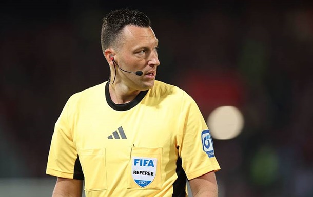 Украина - Исландия: стали известны имена арбитров на матч ЧМ-2026