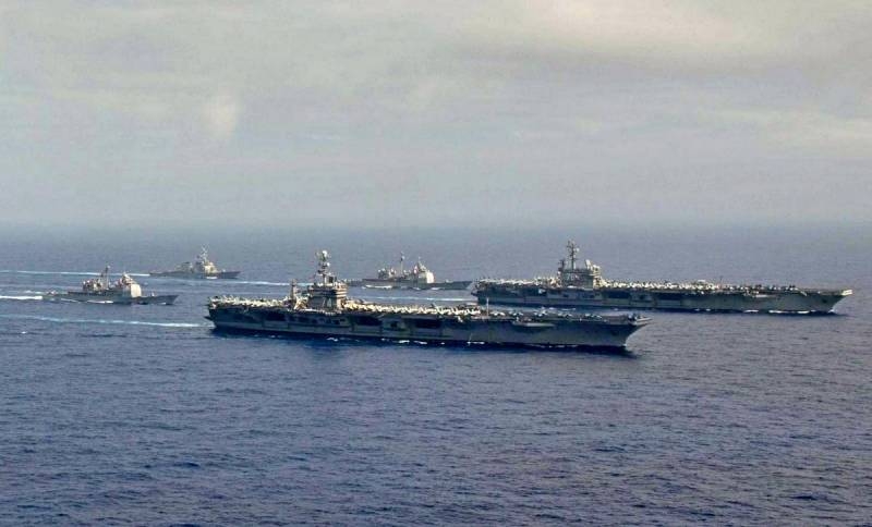 Два авианосца направлены к берегам Ирана в ответ на обстрелы базы США