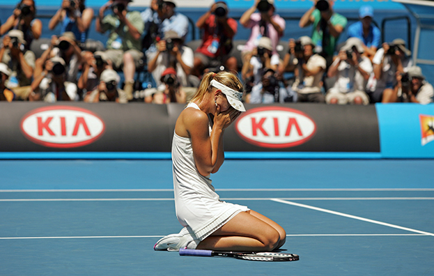 Красота Курниковой, слезы Шараповой и буря Сафина. Australian Open — наш