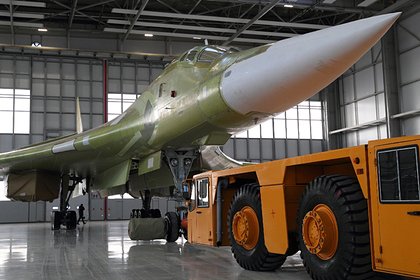 Модернизированный бомбардировщик Ту-160М впервые поднялся в небо